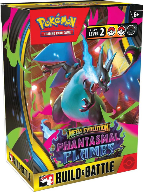 Pokemon TCG: Mega Evolution - Phantasmal Flames Build & Battle Box