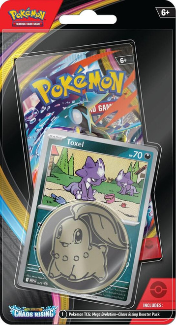 Pokémon TCG: Chaos Rising 1-pack Blister (Toxel)