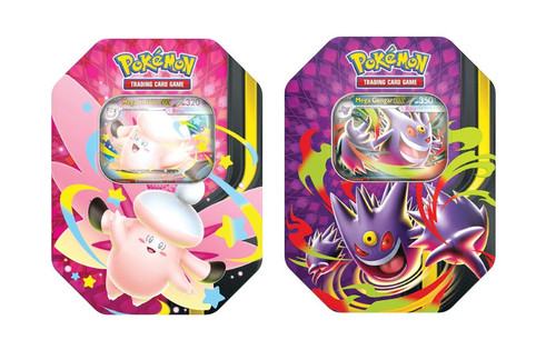 Pokémon TCG: Mega Moonlit Tin (Set of 2)