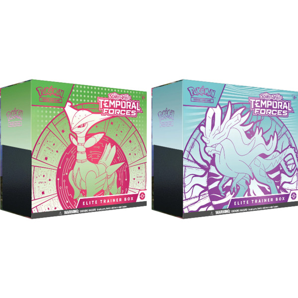 Pokémon TCG: Scarlet & Violet Temporal Forces Elite Trainer Box (SET OF 2) PREORDER