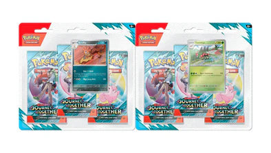 Pokémon TCG: Scarlet & Violet Journey Together 3-Pack Blister (Set of 2)