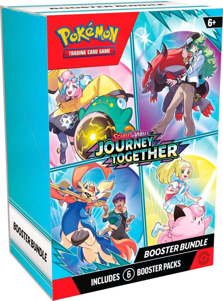 Pokémon TCG: Scarlet & Violet Journey Together Booster Bundle (6 packs)