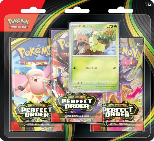 Pokémon TCG: Perfect Order 3 Pack Blister