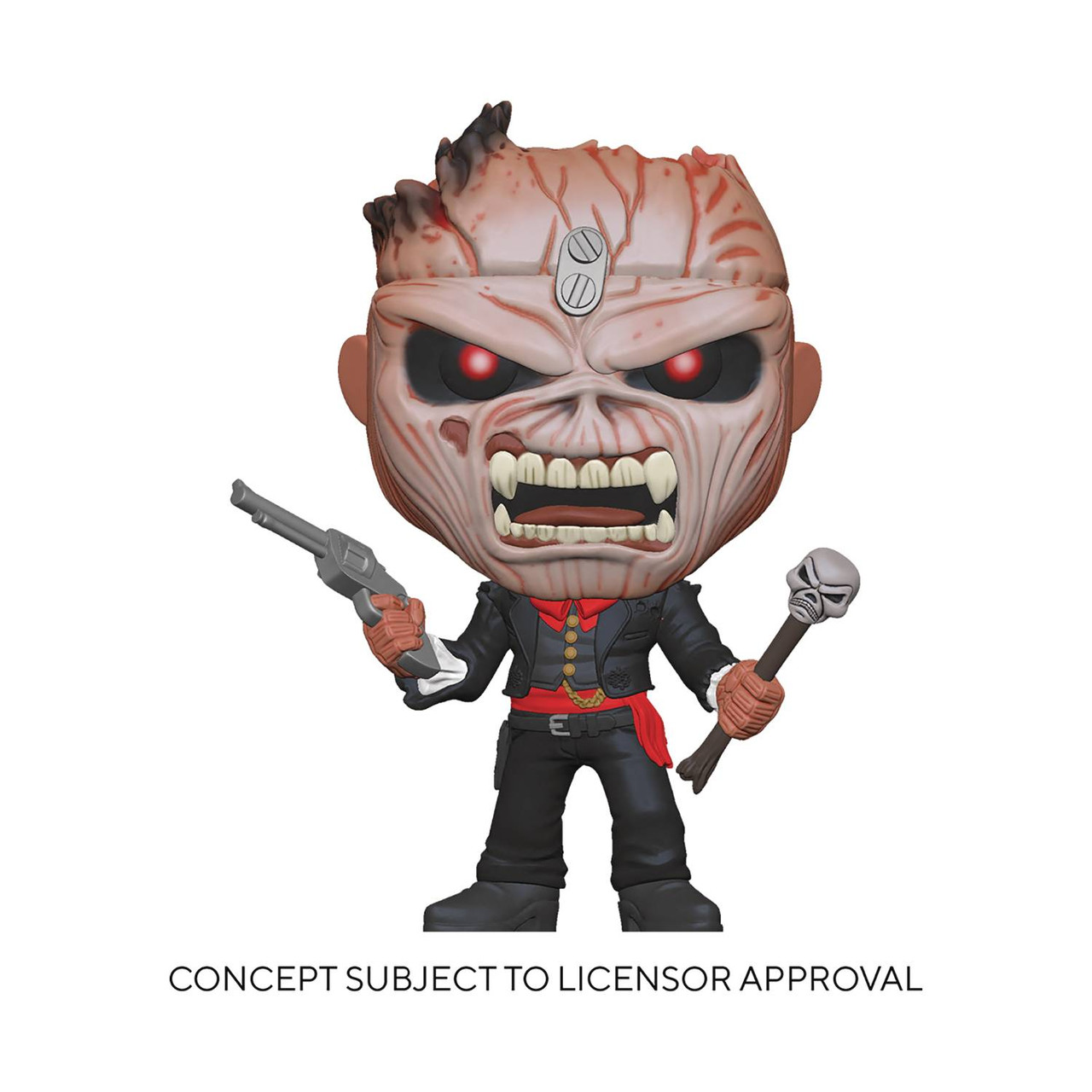 Funko - Figurine Iron Maiden - Piece Of Mind Eddie Pop 10cm