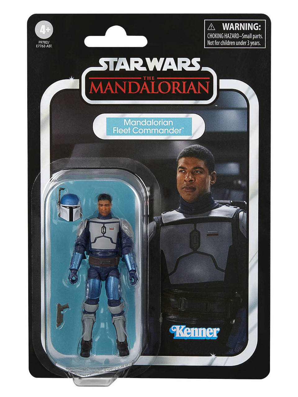 Star Wars Vintage Coll 3.75 Mandalorian Fleet Commander Action Figure ...