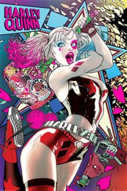 BATMAN (HARLEY QUINN NEON) MAXI POSTER