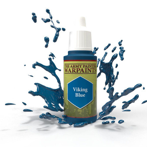 The Army Painter Warpaints: Ice Storm – Acrylfarbe Für Miniaturen – 18 Ml Farbflasche Mit Tropfverschluss