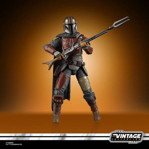 Star Wars Vintage 3 3/4 Mandalorian Action Figure (2021)