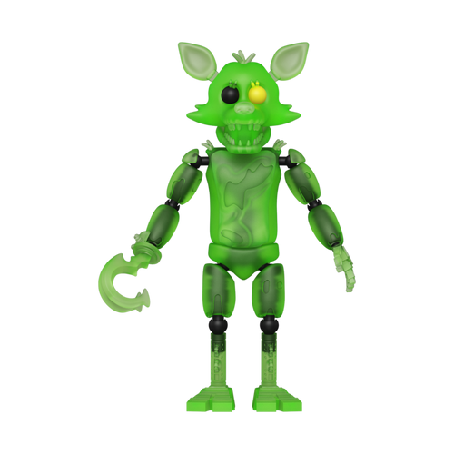 FNAF S7- Radioactive Foxy Action Figure