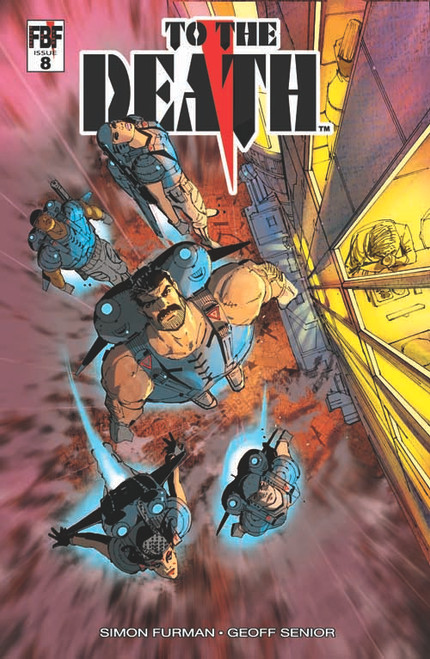 To The Death #8  - Signed by Simon Furman