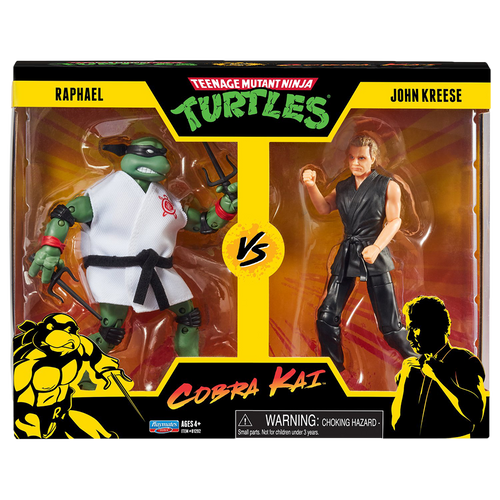 Tmnt Vs Cobra Kai Raph Vs Kreese 2Pk Action Figure