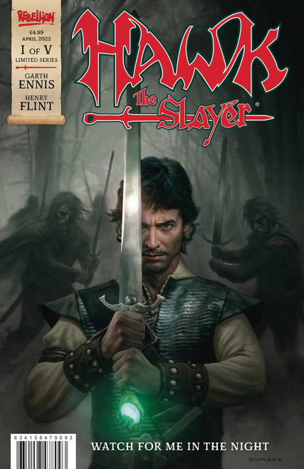 Hawk The Slayer #1 (Of 5) - Signed by Henry Flint