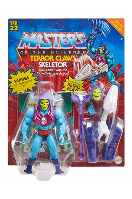 Masters of the Universe Origins Deluxe Action Figure 2022 Terror Claws Skeletor 14 cm