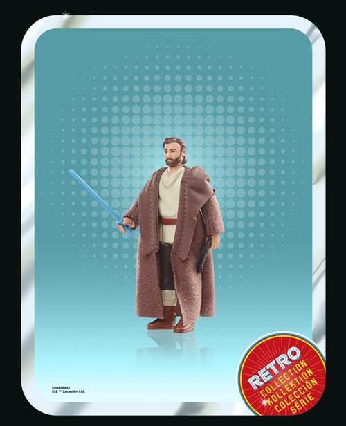 Star Wars Retro 3.75 Obi-Wan Kenobi (Wandering Jedi) Action Figure