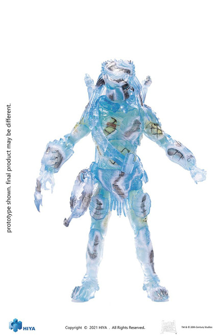 Avp Active Camouflage Wolf Predator Px 1/18 Scale  Action Figure