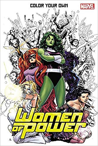 Marvel Color Your Own Women Of Power