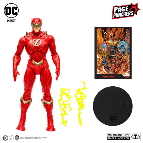 DC Direct 7In Page Punchers The Flash (Barry Allen) Action Figure