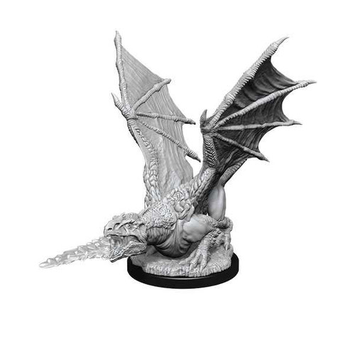 White Dragon Wyrmling : D&D Nolzur's Marvelous Unpainted Miniatures (W19)