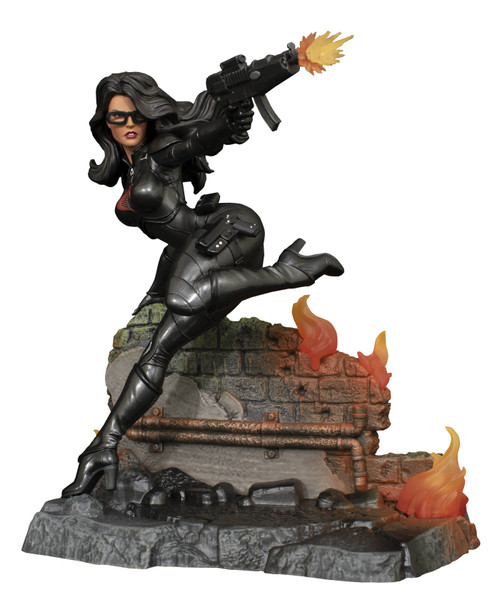 Gi Joe Gallery Baroness Pvc Statue