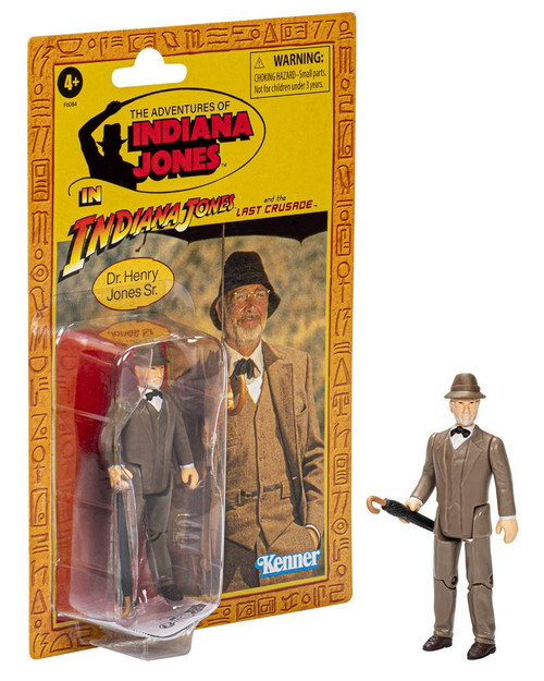 Indiana Jones 3.75 Adv Ser Dr Henry Jones Snr Action Figure