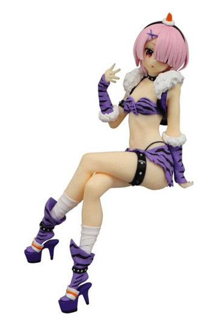 Re:Zero Noodle Stopper PVC Statue Ram Demon Costume Another Color Ver. 16 cm