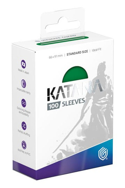Ultimate Guard Katana Sleeves Standard Size (100) - Jade Garden