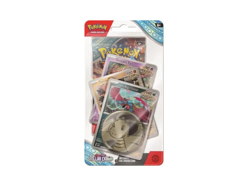 Pokémon TCG: Scarlet & Violet - Stellar Crown - Premium Checklane Blister - Roaring Moon