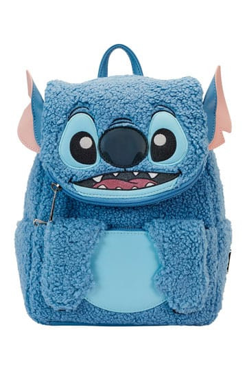 Disney by Loungefly Backpack Stitch Plush Pocket