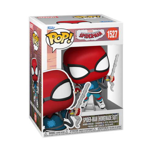 POP Vinyl! SPIDER-MAN (HOMEMADE SUIT) - YOUR FRIENDLY NEIGHBORHOOD SPIDER-MAN #1527
