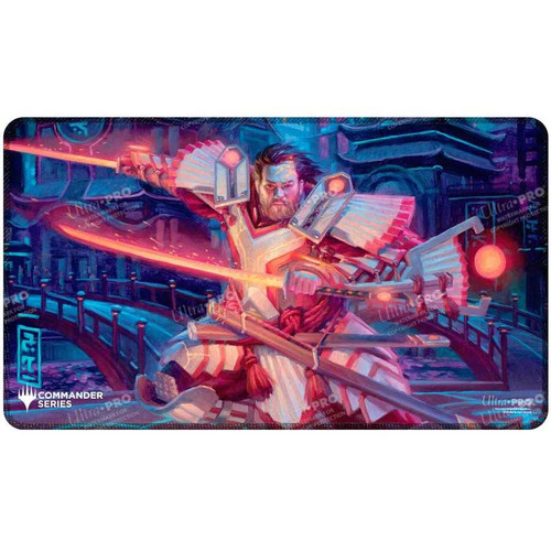 MTG: Commander Series- Release 5 - Three Color Wedge Stitched Edge Playmat Isshin
