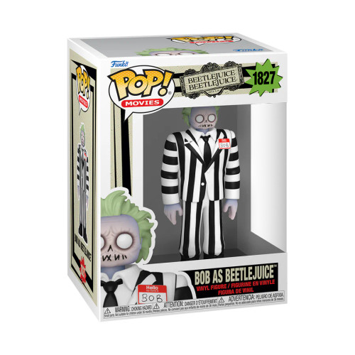 POP Vinyl! BOB AS BEETLEJUICE - BEETLEJUICE BEETLEJUICE #1827