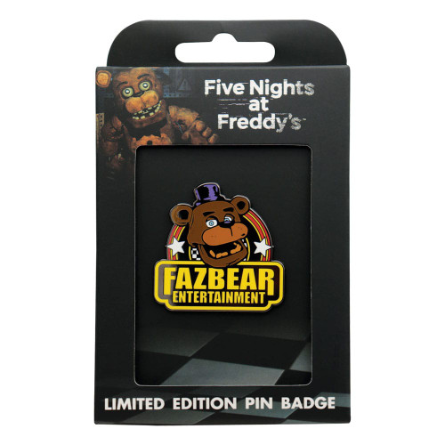 Five Nights at Freddy´s Pin Badge Fazbear Entertainment Limited Edition Five Nights at Freddy´s Pin Badge Fazbear Entertainment Limited Edition