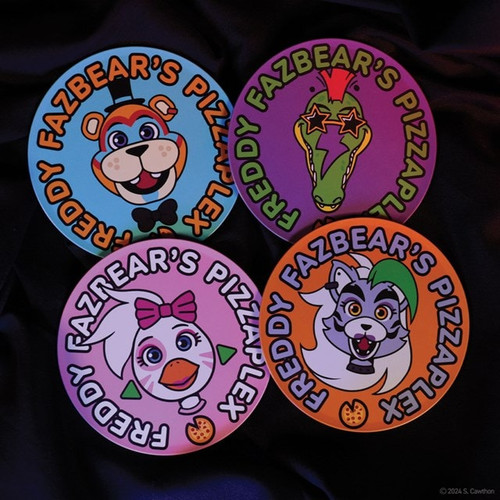 Five Nights At Freddy'S Printed Drinks Coasters Five Nights At Freddy'S Printed Drinks Coasters