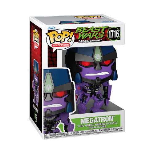 POP Vinyl! MEGATRON - TRANSFORMERS: BEAST WARS  #1716 POP Vinyl! MEGATRON - TRANSFORMERS: BEAST WARS  #1716