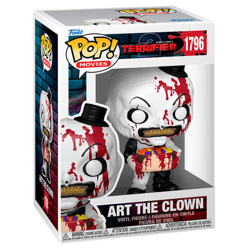 POP Vinyl! POP Movies: Terrifier S2- Art w/ Head  #1796