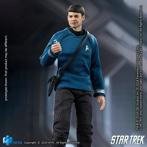 Star Trek 2009 Exquisite Super Series Mccoy 1/12 Hiya Toys Action Figure
