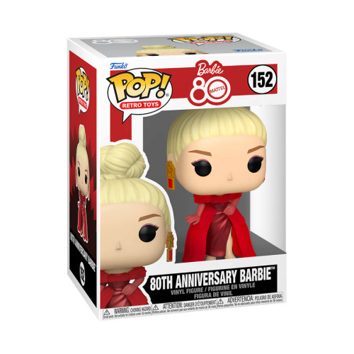 POP Vinyl! 80TH ANNIVERSARY BARBIE - BARBIE #152