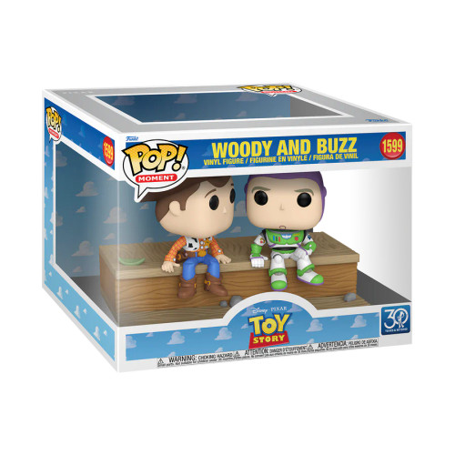 POP Vinyl! WOODY AND BUZZ - TOY STORY #1599 POP Vinyl! WOODY AND BUZZ - TOY STORY #1599