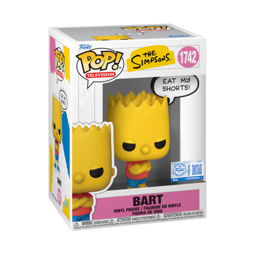 POP Vinyl! BART (EAT MY SHORTS!) - THE SIMPSONS  #1742