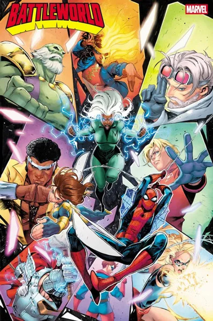 Battleworld #1 Iban Coello Foil Var (2025)