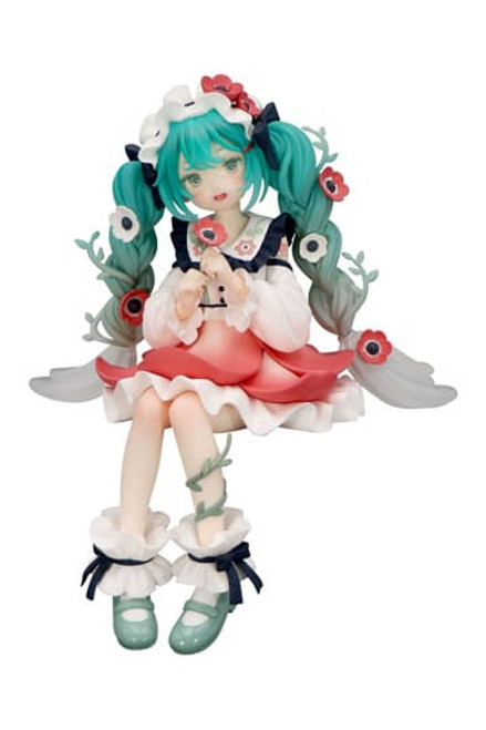 Hatsune Miku Noodle Stopper PVC Statue Hatsune Miku Flower Fairy Anemone 14 cm