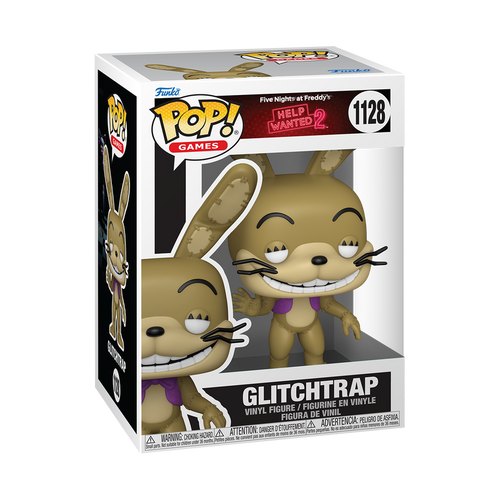 POP Vinyl!  Glitchtrap (Help Wanted 2)  #1128