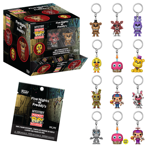 POP Vinyl!  Mystery Pop! Keychain Five Nights at Freddy's