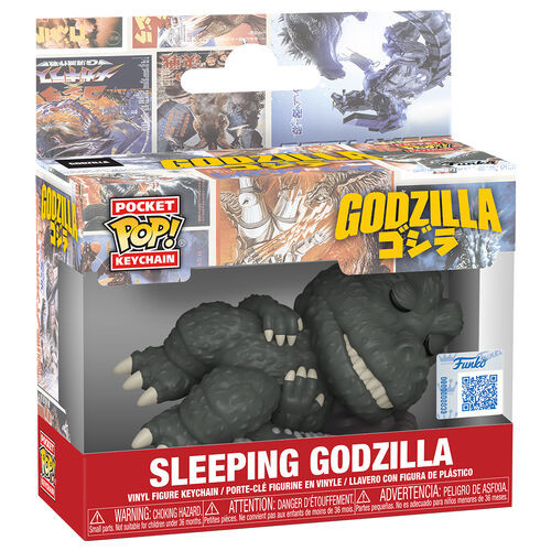 POP Vinyl!  POP Keychain: SDZ- Godzilla Sleep