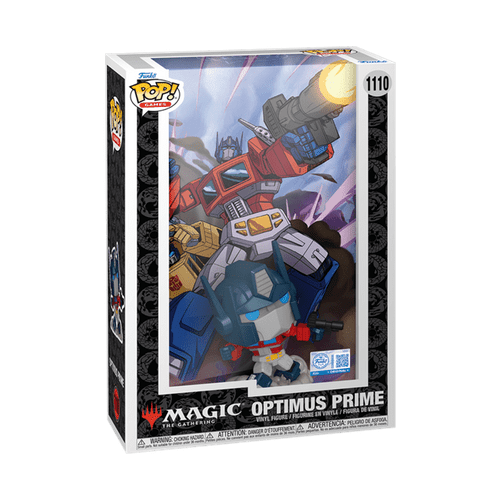 Funko POP! Vinyl:  Comic Cover: Transformersx MTG- Optimus Prime    #1110