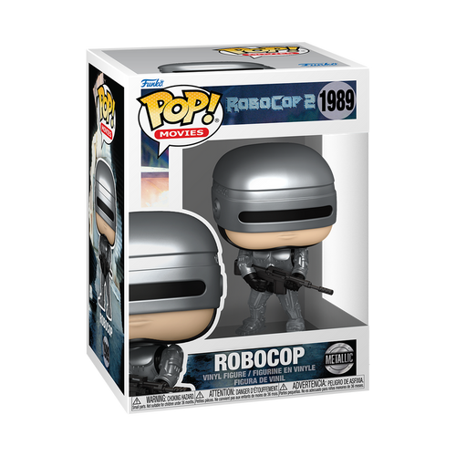 POP Movies: Robocop S2- Robocop (Metallic)