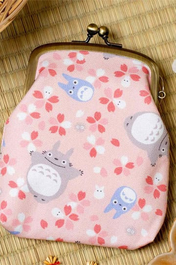 My Neighbor Totoro Coin Purse Totoro Cherry Blossoms