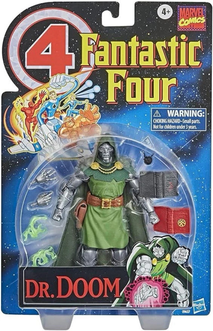 Marvel Vintage Series 6In Fantastic 4 Dr Doom Af