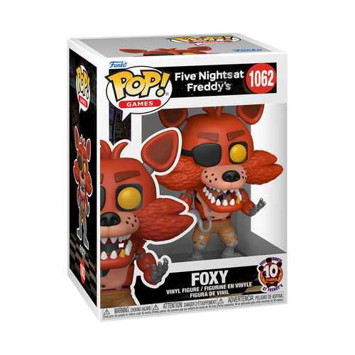 POP Games: FNAF 10y- Foxy
