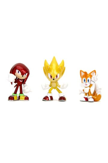 Sonic the Hedgehog Nano Metalfigs Diecast Mini Figures 3-Pack 5 cm